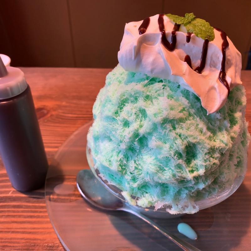 チョコミント(かき氷GUFO)