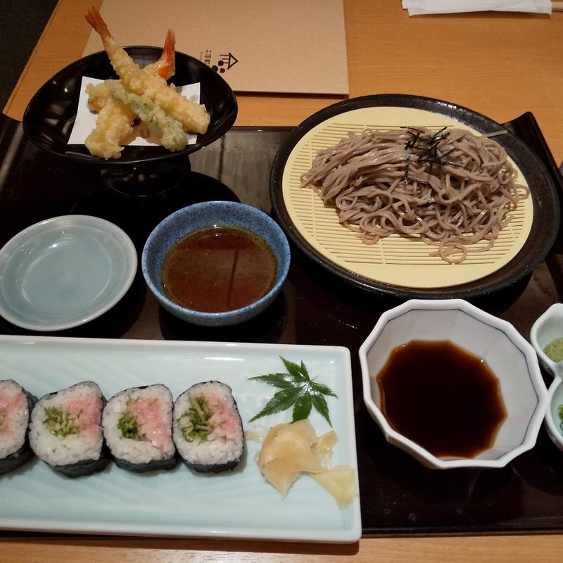 天ざるネギトロ定食(がんこ 三条本店 )