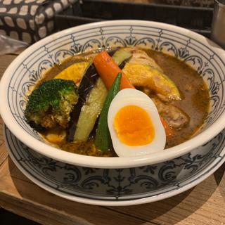 道産角煮のスープカレー(Rakkyo)