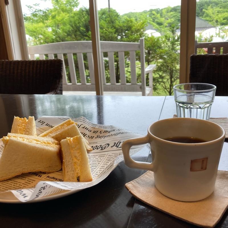 本日のコーヒーと卵サンド(スダ コーヒー （SUDA COFFEE）)