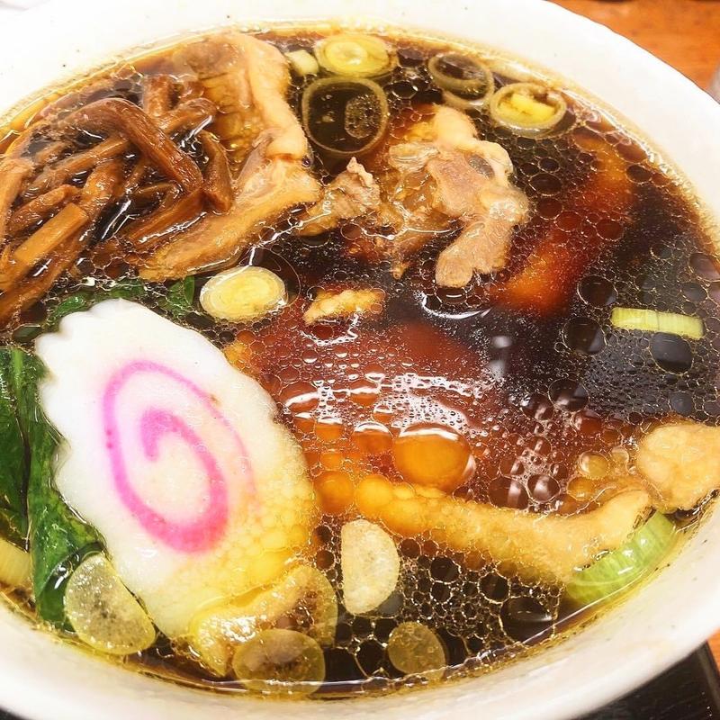 鳥そば 富山ブラック(鳥めし 鳥藤分店 （とりめし とりとうぶんてん）)