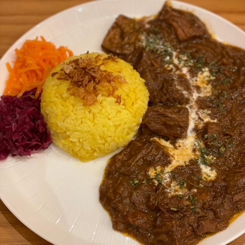 欧風スパイスビーフカレー(BEVALLEY COFFEE)