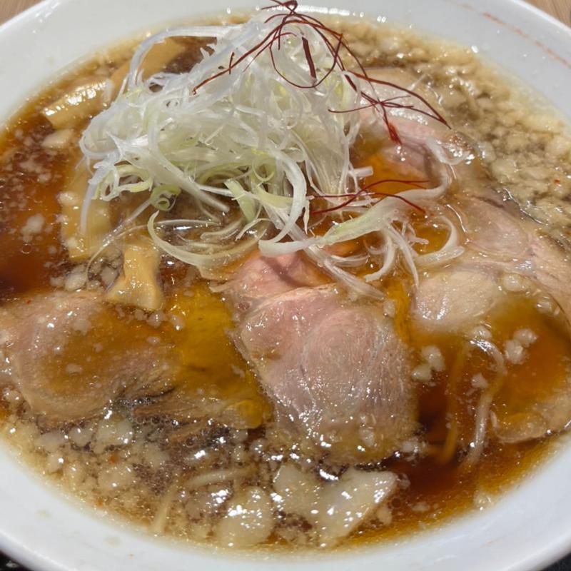 特製ダブル醤油ラーメン(麺処　森元 松井山手店)