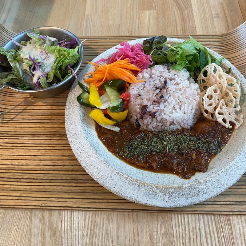 チキン・スパイスカレー(Windera Cafe 七里ヶ浜店)