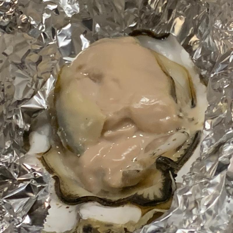 海鮮焼　牡蠣(さかなや 七福神商店 狸小路本店)