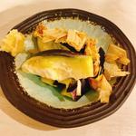 水茄子の刺身 -生姜醤油-