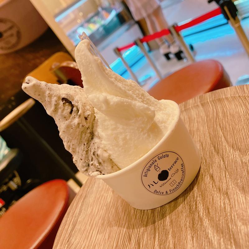 クッキーミルク(DOLCE＆PREMIUMジェラート ハレTerrace日本橋店)