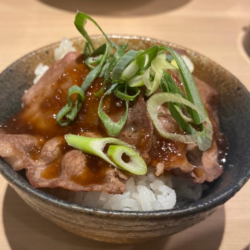 ミニ丼（トリュフ香る牛タン丼）(衝青天　広島そごう店)