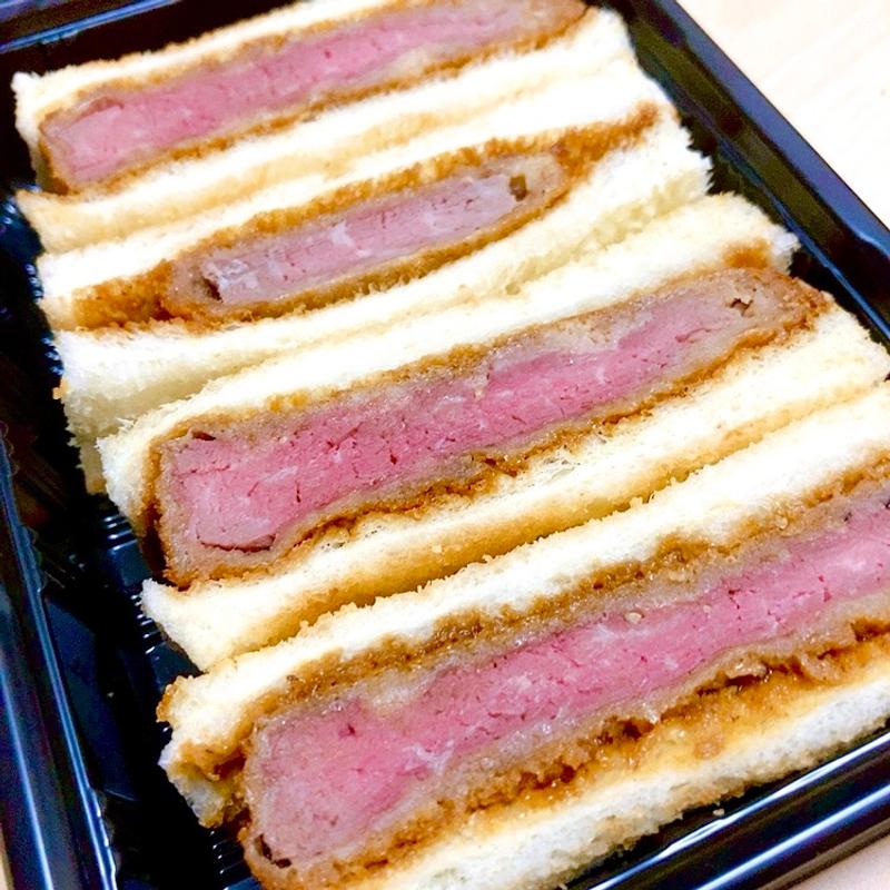 ビーフヘレカツサンド ハーフサイズ(新世界 グリル梵 エキマルシェ新大阪店)