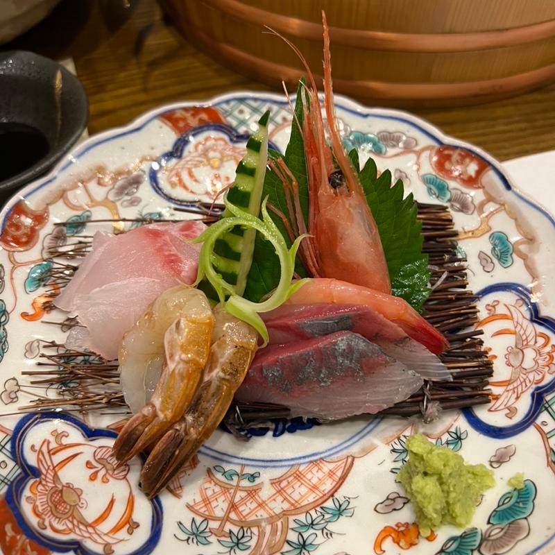 刺身盛り合わせ(旅の庵 大吉)