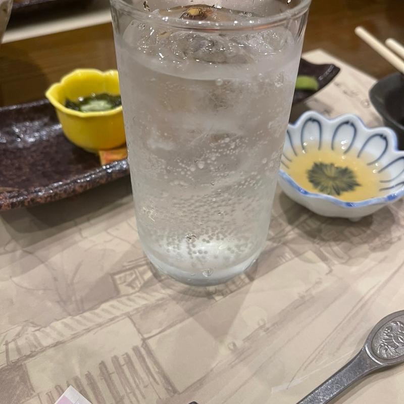 赤兎馬ソーダ割り(旅の庵 大吉)