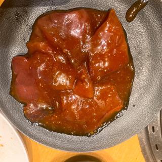 牛レバー（たれ塩）(焼肉きんぐ 梅島店)