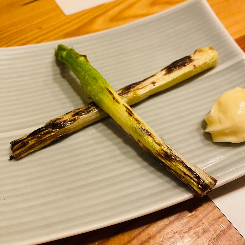 アスパラ(備長炭焼一久)