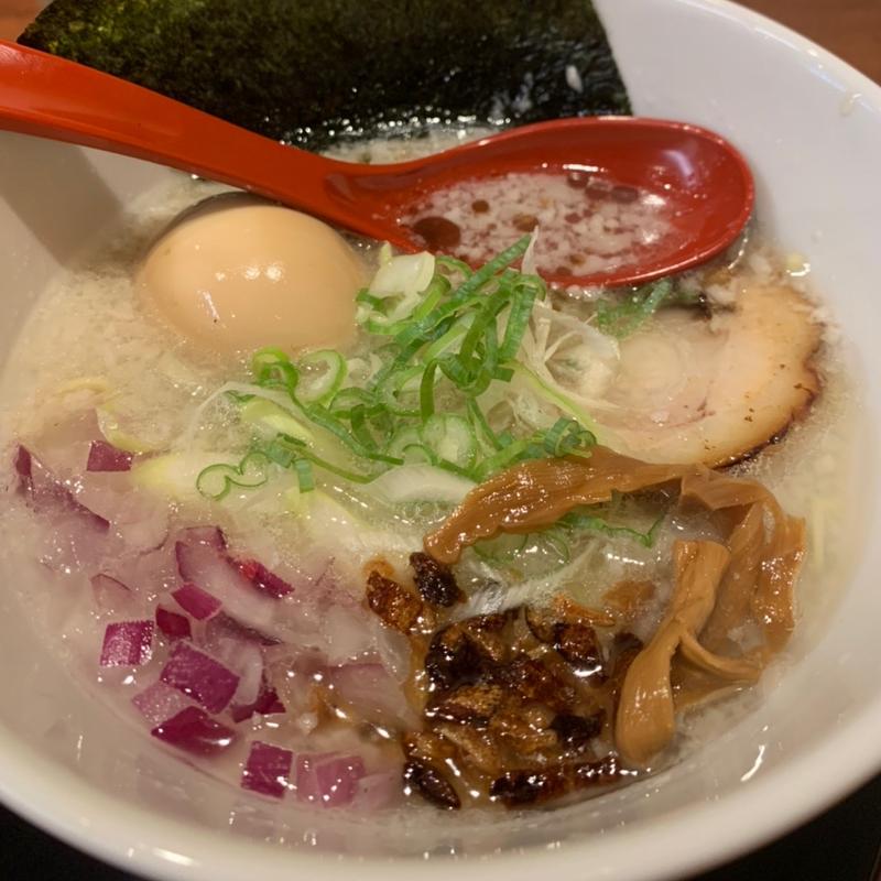 背脂チャッチャ麺塩(麺屋燕静岡インター店)