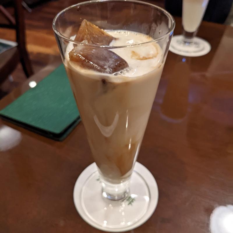 椿屋スペシャルカフェオレ(アイス)(椿屋珈琲 上野茶廊)