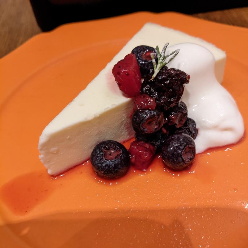 クラシックチーズケーキ(WIRED CAFE 上野店)