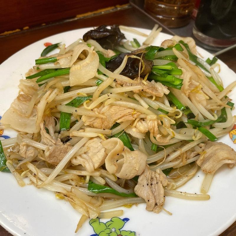 肉ニラいため(天龍 銀座街店)