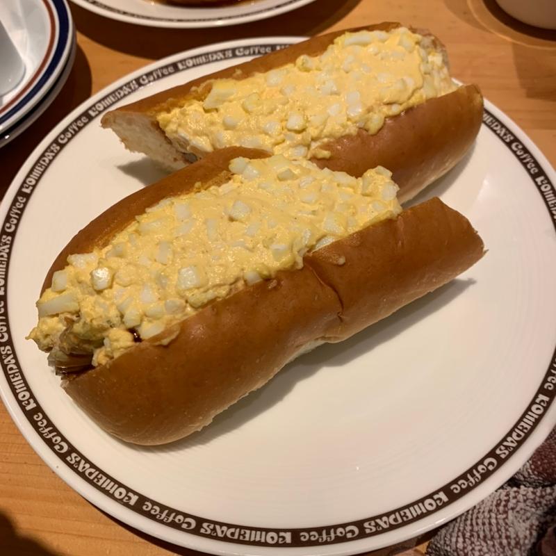 たまごサンド(コメダ珈琲店 北千住本町センター通り店 )