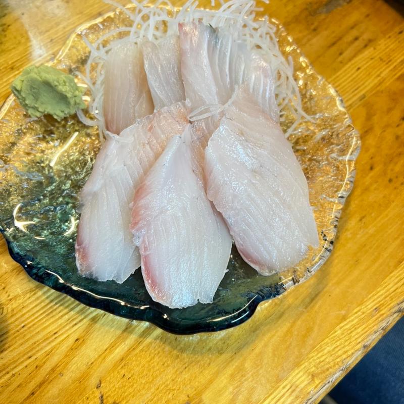 ヒラマサの刺身(にしぐち)