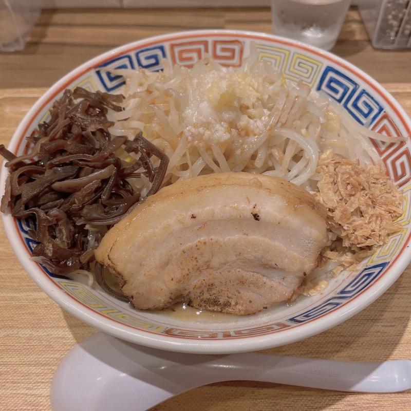 まぜそば(豚骨ラーメン＆まぜそば 南銀星)