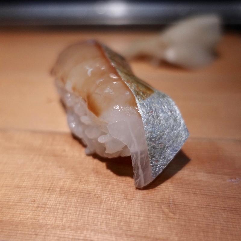 アジ(鮨の魚政 （うおまさ）)