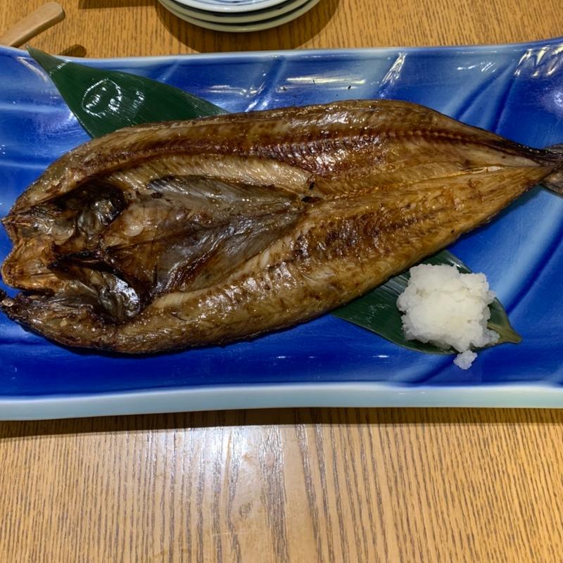 真ほっけ炭火焼き(炭焼・寿し処　炙屋　大通ビッセ見せて)