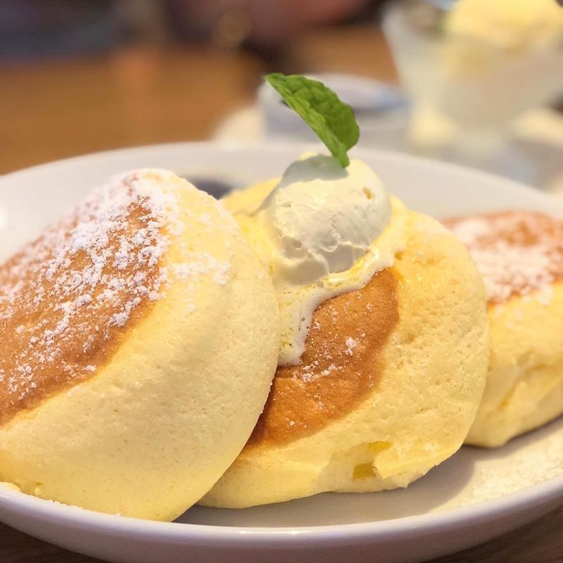 ふわふわパンケーキ(プレーン)(オリジナルパンケーキハウス 北千住店)