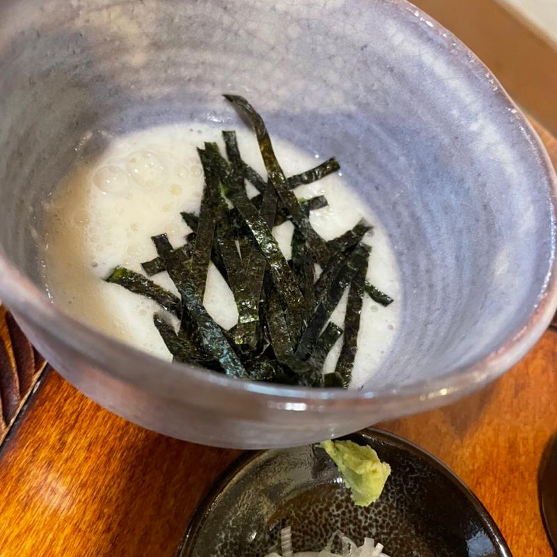 とろろ(手打蕎麦ぐらの)