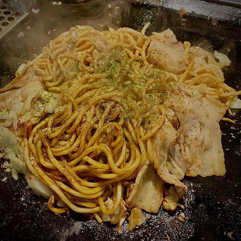 豚そば焼き(あたりや)