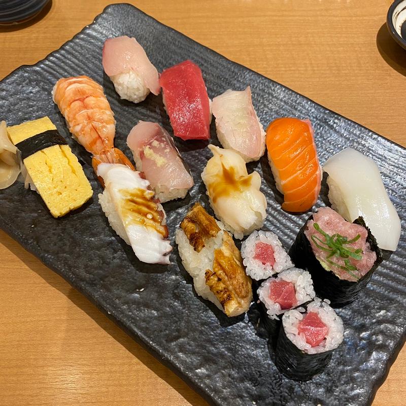 特盛りセット(さかなやのmaru寿司 新大阪店 （サカナヤノマルズシ）)