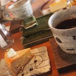 栗のベイクドチーズ(カフェ ケシパール )