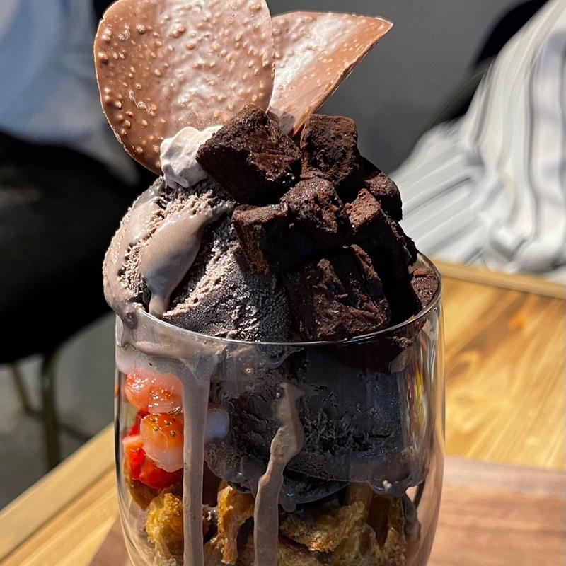 生チョコパフェ(COFFEE&DESSERT S CAFE)