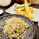 大海老天ぷら蕎麦