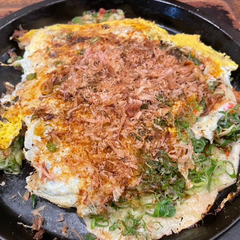 ネギ焼き(お好み焼き 蝦蟇  )