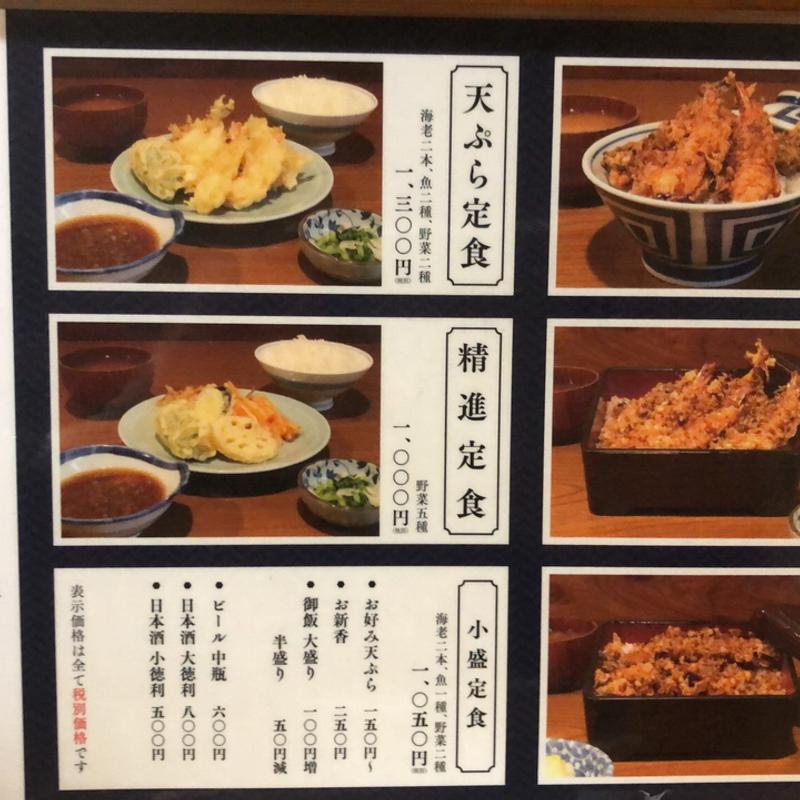 (天ぷら　中山　人形町)