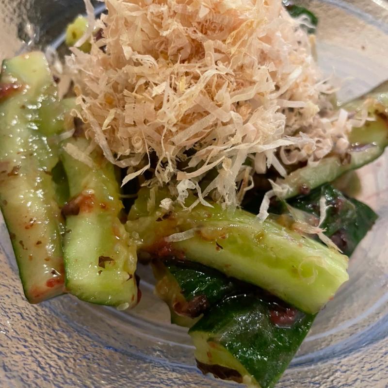 きゅうり　うめたたき(焼き鳥　石橋)