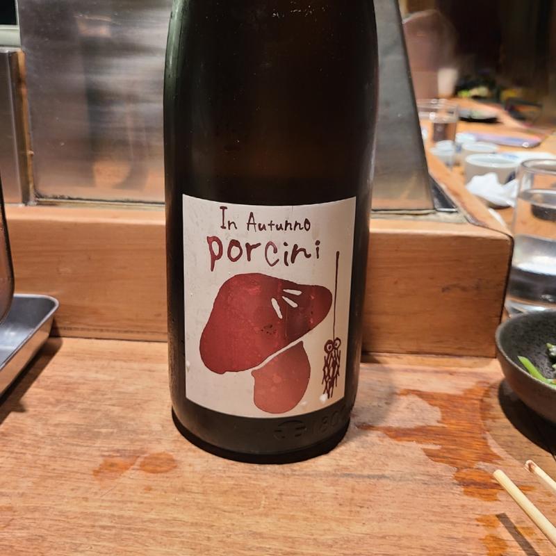 福岡「三井の寿 ひやおろし 秋純吟 ポルチーニ」(居酒屋　純ちゃん )