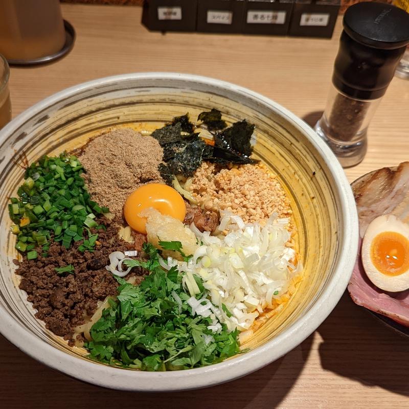 まぜひつじ(自家製麺 MENSHO TOKYO)