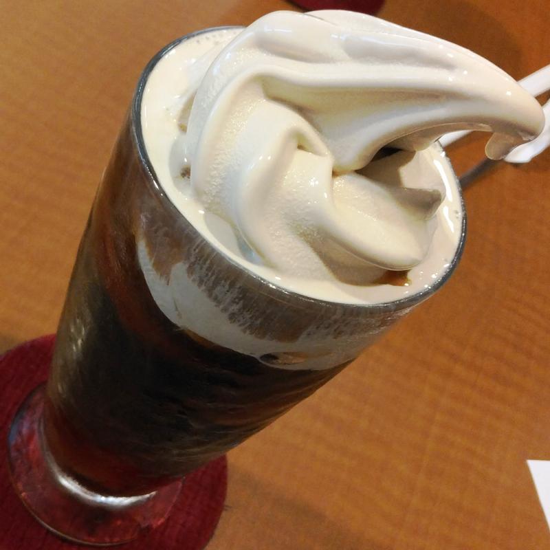 アイスコーヒーコーヒーソフト乗せ(カフェ･キャピタル 東武百貨店池袋店

)