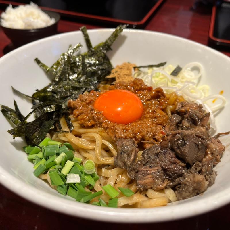 台湾まぜそば（追い飯付き）(宮崎郷土料理どぎゃん 本店)