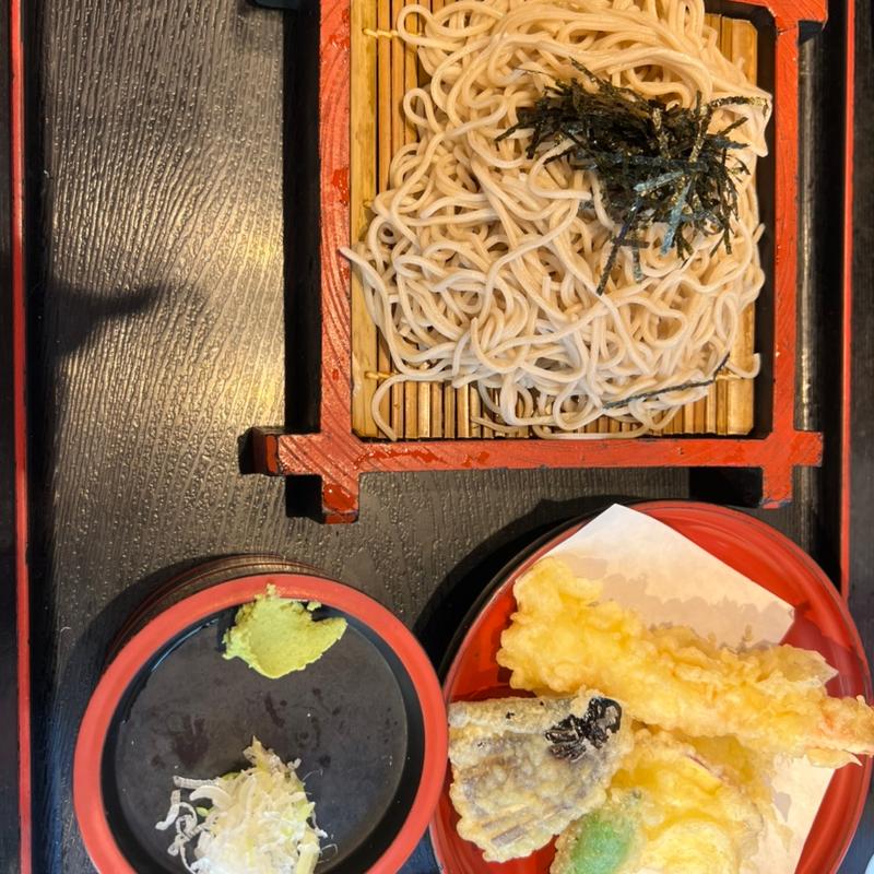 天麩羅蕎麦(天海)