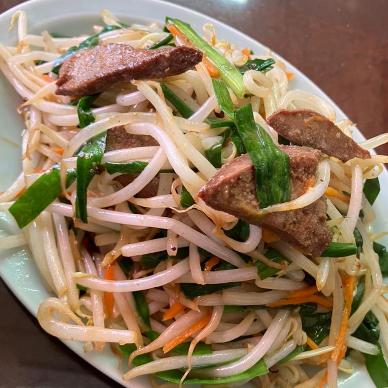 レバニラ炒め(支那そばふなとり )