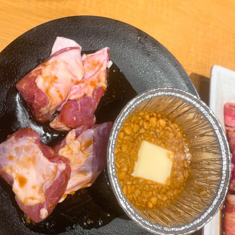 ガリバタ醤油 やみつきハラミ【ポーク】(焼肉きんぐ 梅島店)