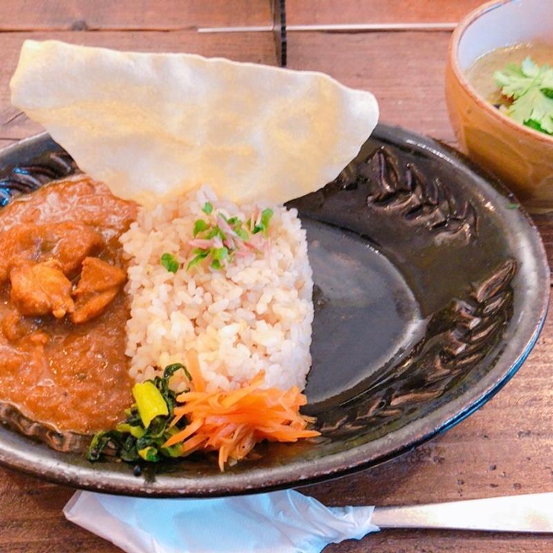 あいがけカレー(こっそりカレー)