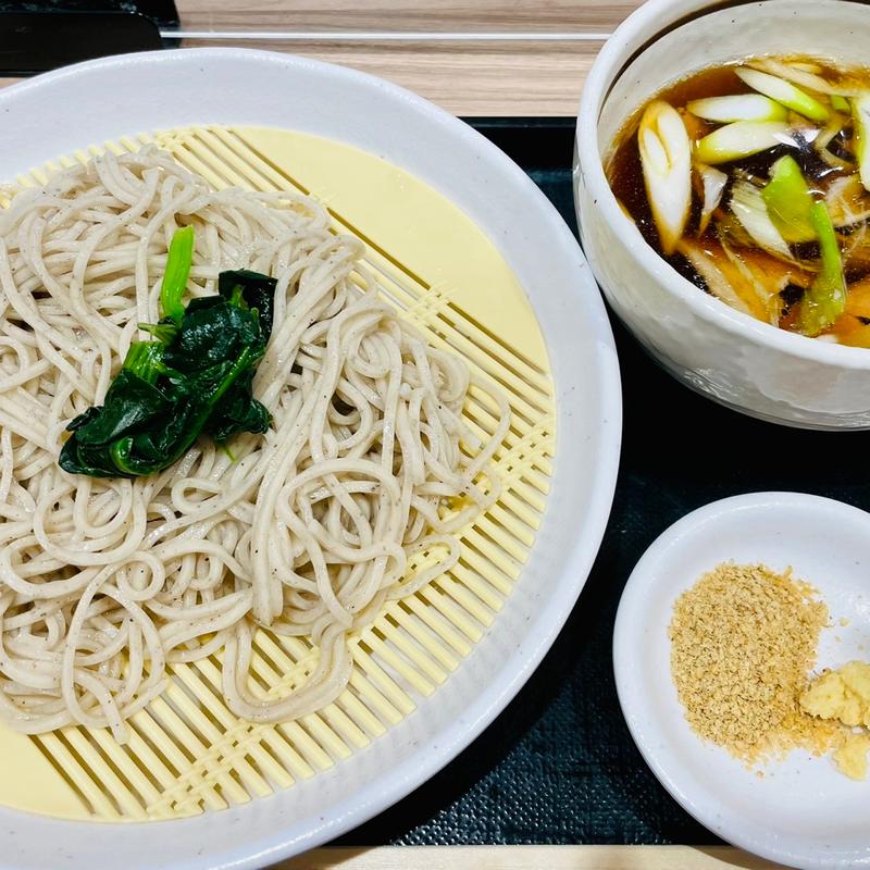 肉汁そば(自家製生うどん　麦さと屋)