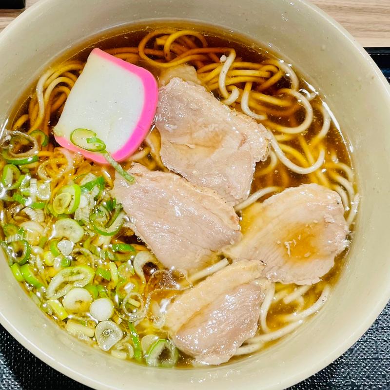 鴨南蛮そば(自家製生うどん　麦さと屋)