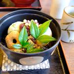 わらび餅のデザート(一乗寺中谷 （いちじょうじなかたに）)
