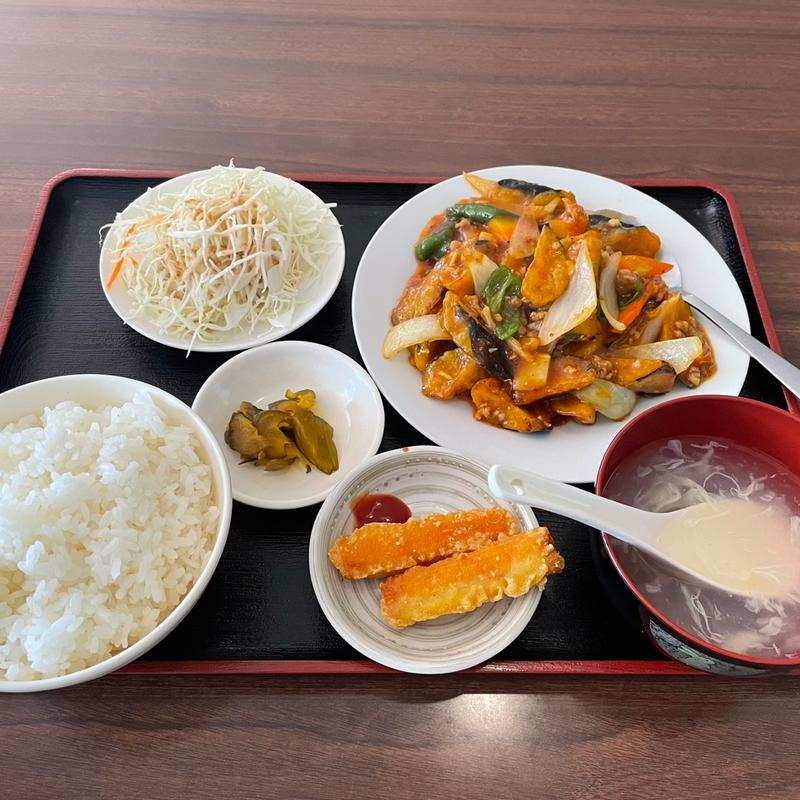 麻婆茄子ランチ(台湾料理　菜里香)