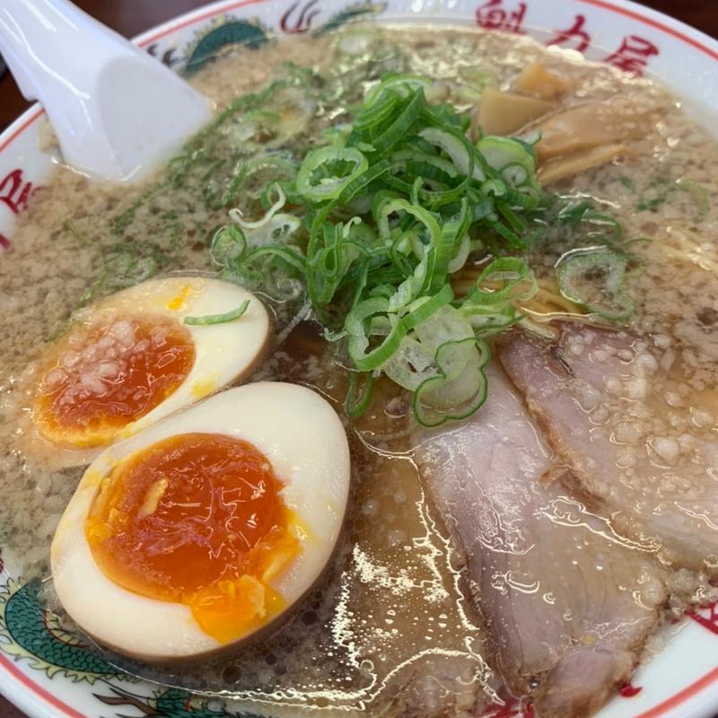 特製醤油煮卵ラーメン(ラーメン魁力屋 静岡インター店 )