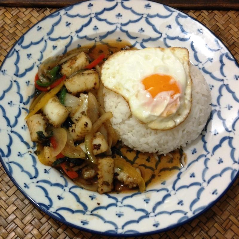 イカのガパオ(東京ガパオ エスパル仙台店)